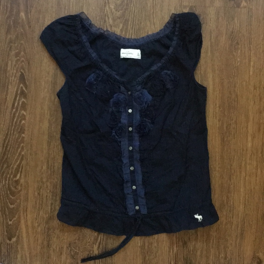 Abercrombie chiffon fashion top